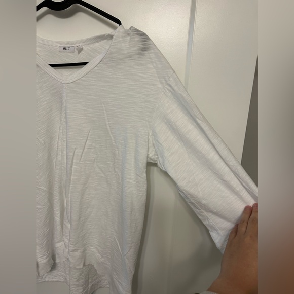 Wilt 3/4 Sleeve V-Shirt Tail Tee - Picture 7 of 8